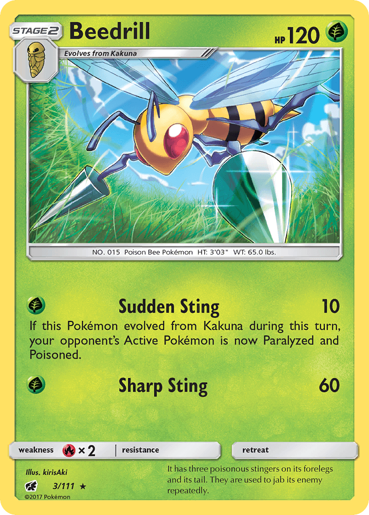 Beedrill, Crimson Invasion 3