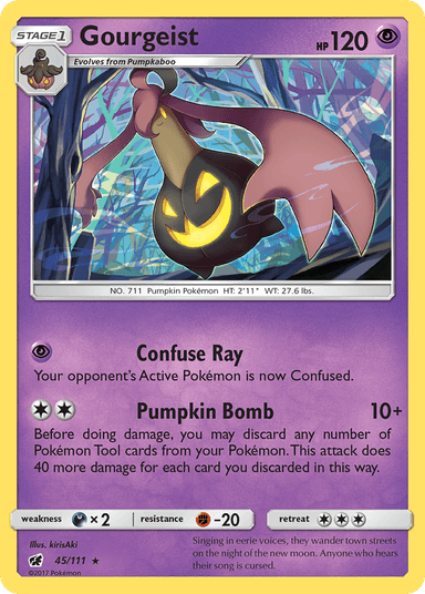 Gourgeist, Crimson Invasion 45
