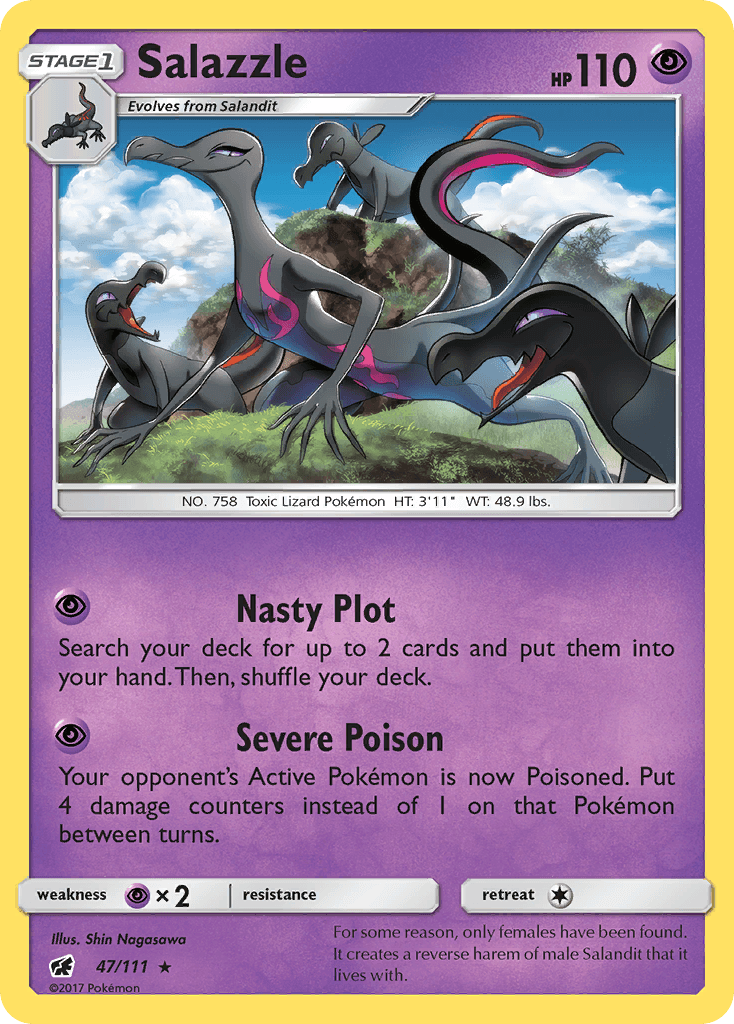 Salazzle, Crimson Invasion 47
