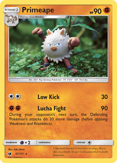 Primeape, Crimson Invasion 51