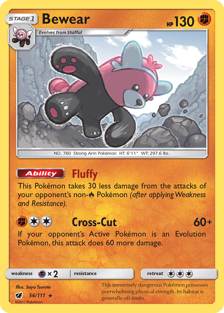 Bewear, Crimson Invasion 56