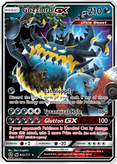 Guzzlord-GX, Crimson Invasion 63a