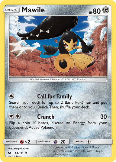 Mawile, Crimson Invasion 64