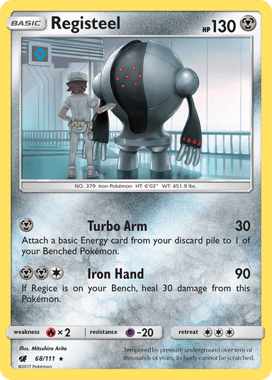 Registeel, Crimson Invasion 68