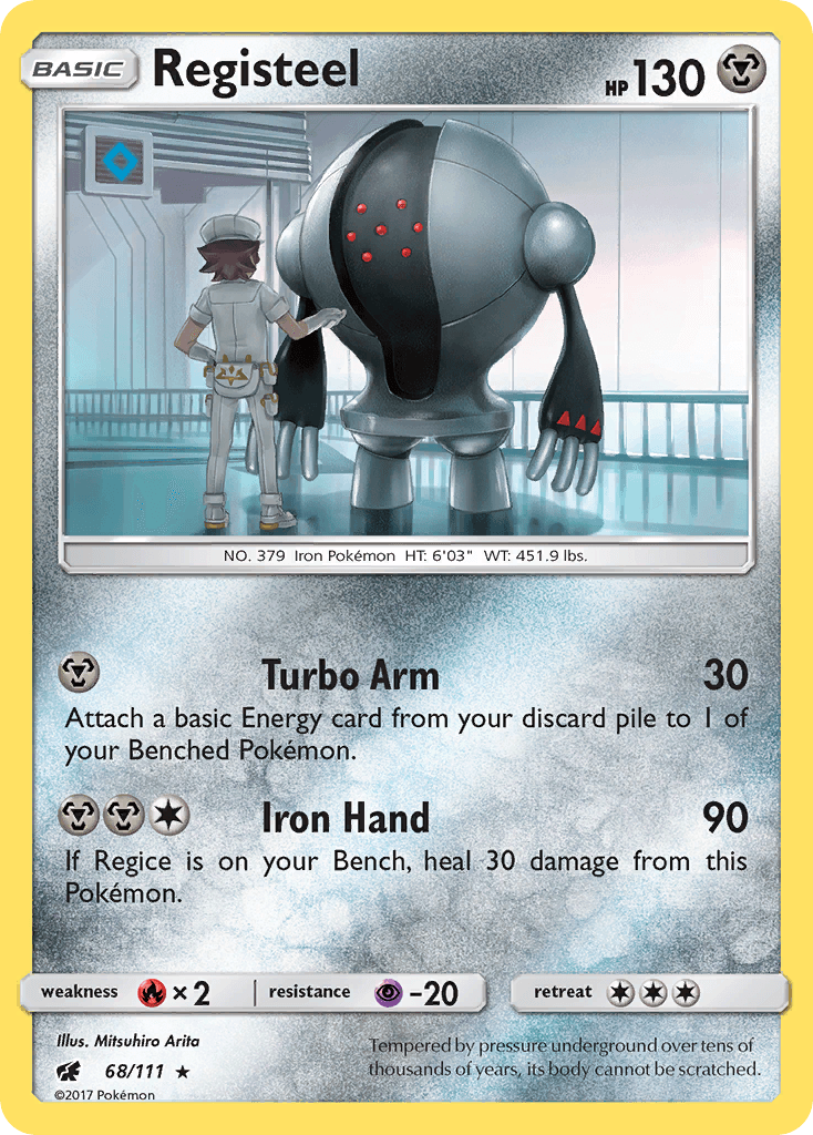 Registeel, Crimson Invasion 68