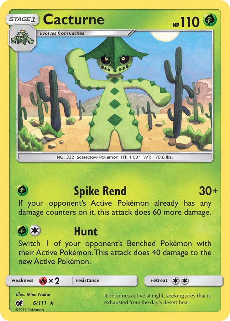 Cacturne, Crimson Invasion 6