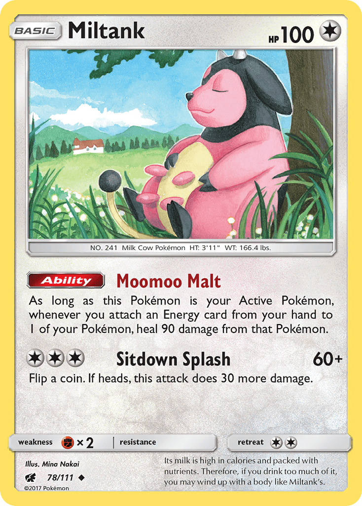 Miltank, Crimson Invasion 78