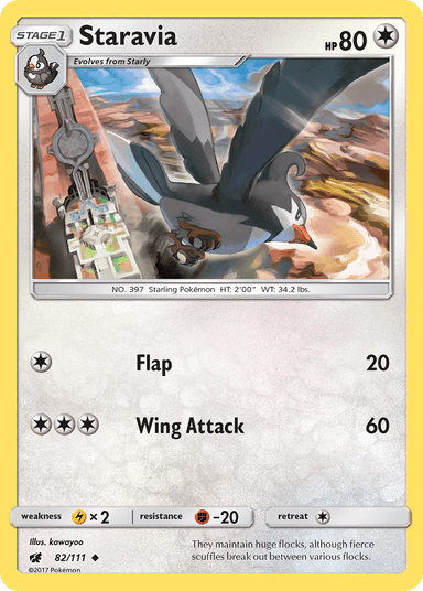 Staravia, Crimson Invasion 82