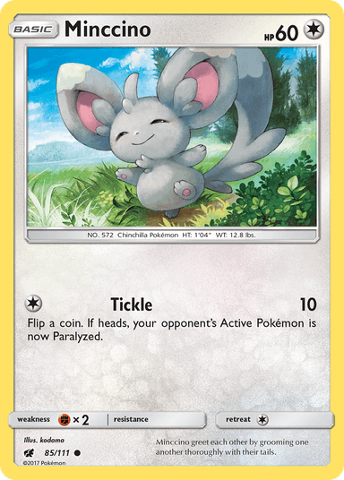 Minccino, Crimson Invasion 85