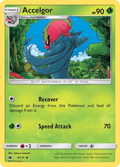 Accelgor, Crimson Invasion 9