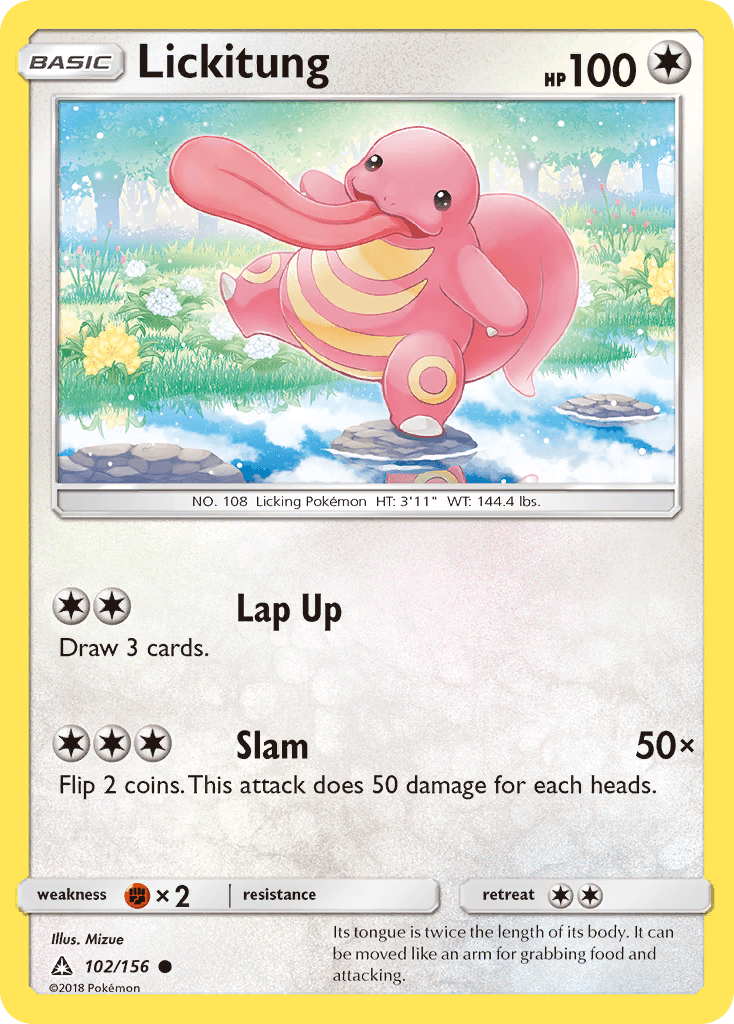 Lickitung, Ultra Prism 102