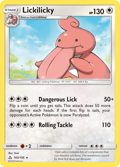 Lickilicky, Ultra Prism 103