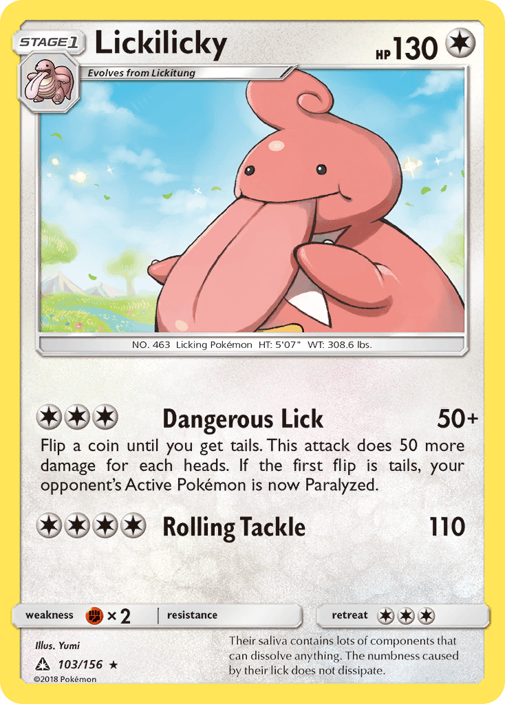 Lickilicky, Ultra Prism 103
