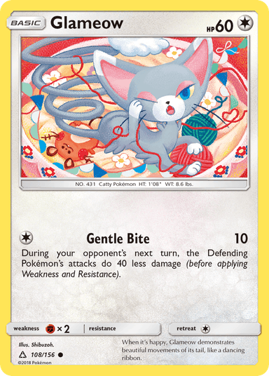 Glameow, Ultra Prism 108