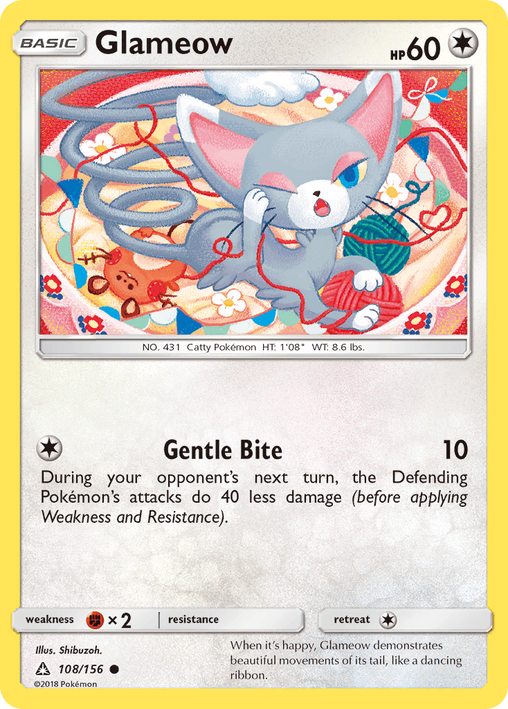 Glameow, Ultra Prism 108