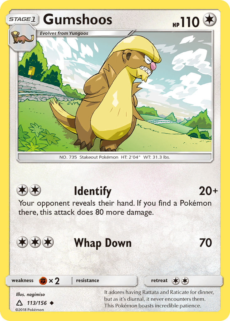 Gumshoos, Ultra Prism 113