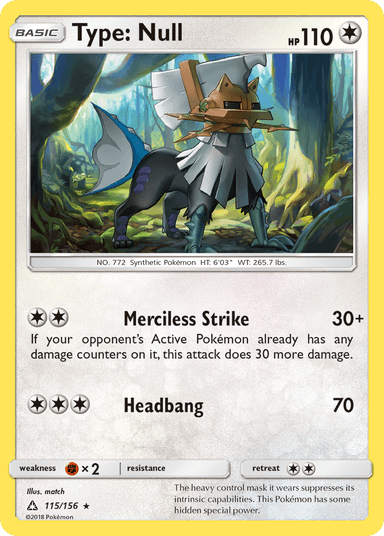 Type: Null, Ultra Prism 115