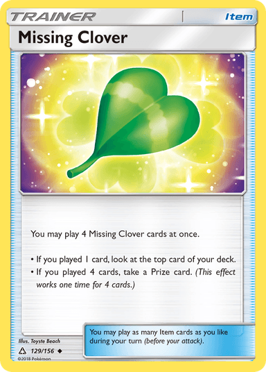 Missing Clover, Ultra Prism 129
