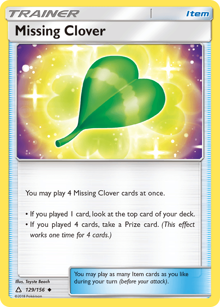 Missing Clover, Ultra Prism 129