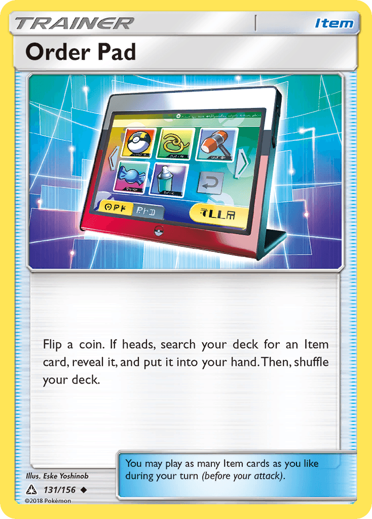 Order Pad, Ultra Prism 131