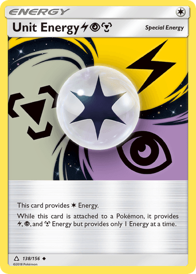 Unit Energy LightningPsychicMetal, Ultra Prism 138