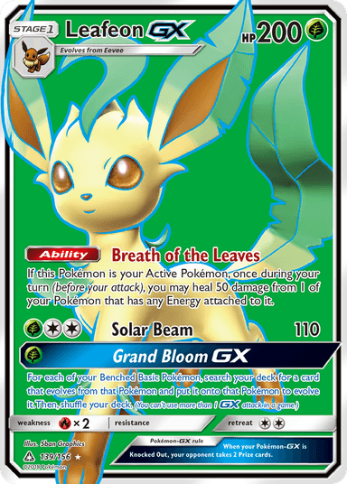 Leafeon-GX, Ultra Prism 139