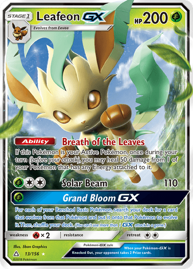 Leafeon-GX, Ultra Prism 13
