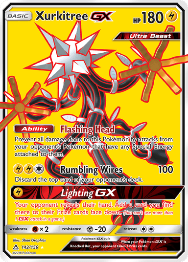 Xurkitree-GX, Ultra Prism 142