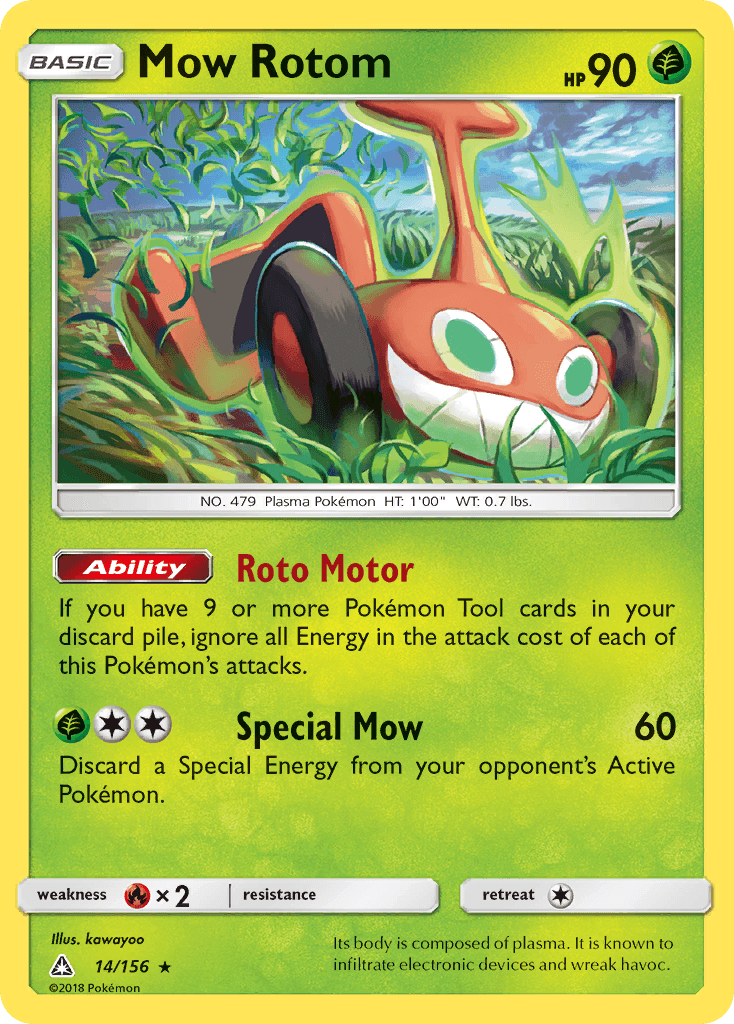 Mow Rotom, Ultra Prism 14