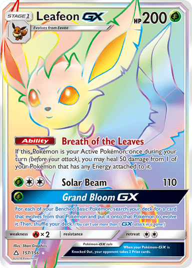 Leafeon-GX, Ultra Prism 157