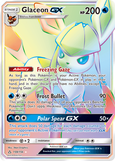 Glaceon-GX, Ultra Prism 159