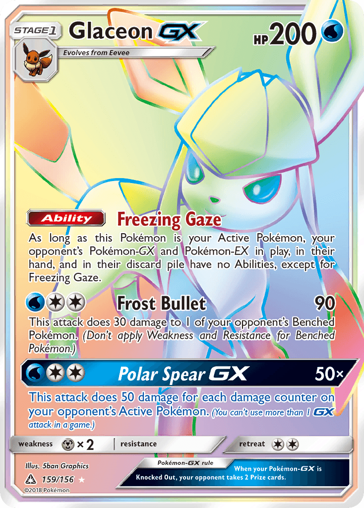 Glaceon-GX, Ultra Prism 159