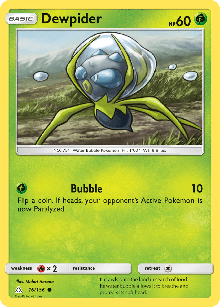 Dewpider, Ultra Prism 16