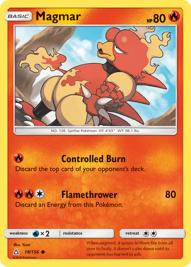 Magmar, Ultra Prism 18