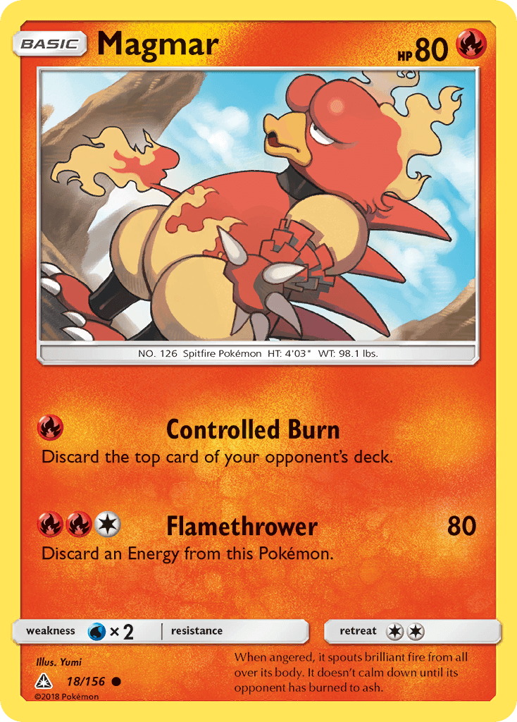 Magmar, Ultra Prism 18