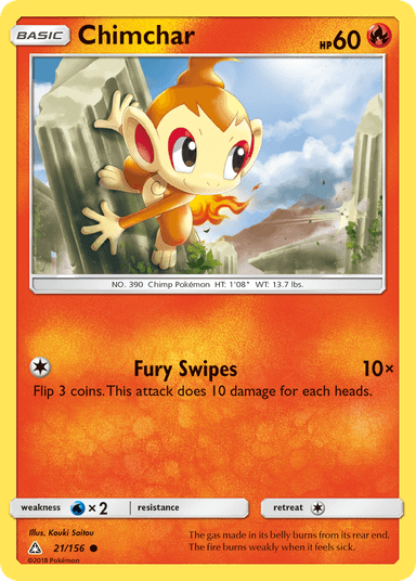 Chimchar, Ultra Prism 21
