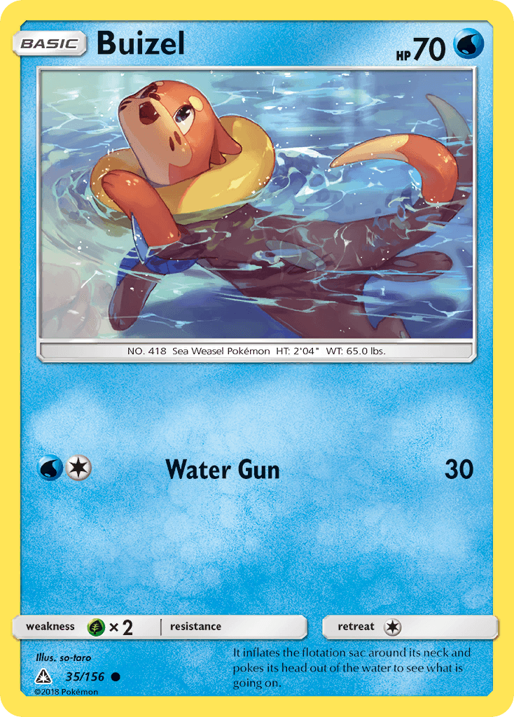 Buizel, Ultra Prism 35