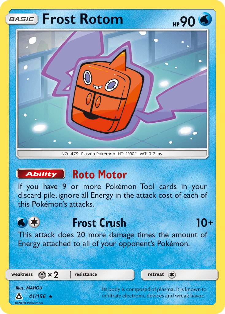 Frost Rotom, Ultra Prism 41