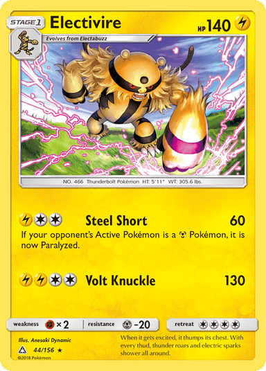 Electivire, Ultra Prism 44