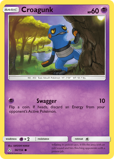 Croagunk, Ultra Prism 56