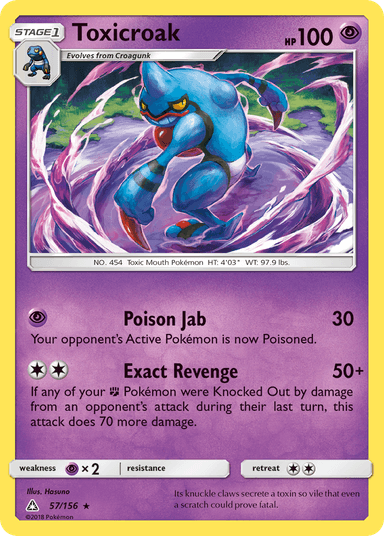 Toxicroak, Ultra Prism 57