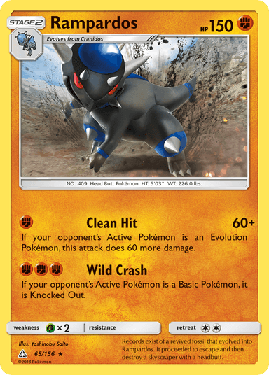 Rampardos, Ultra Prism 65