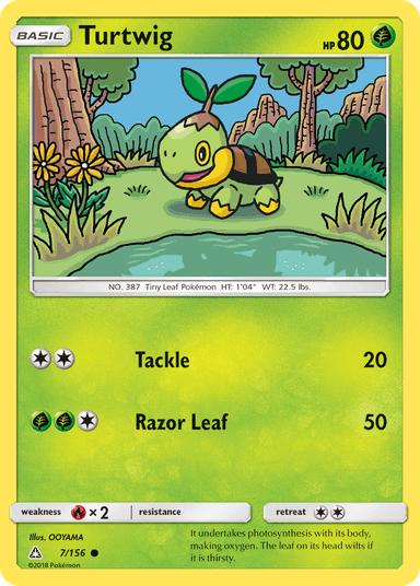 Turtwig, Ultra Prism 7