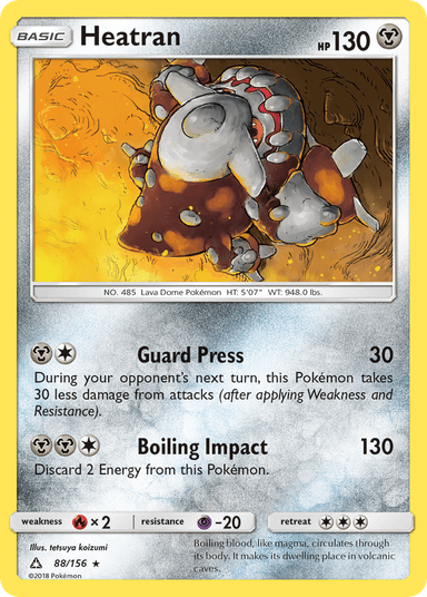 Heatran, Ultra Prism 88