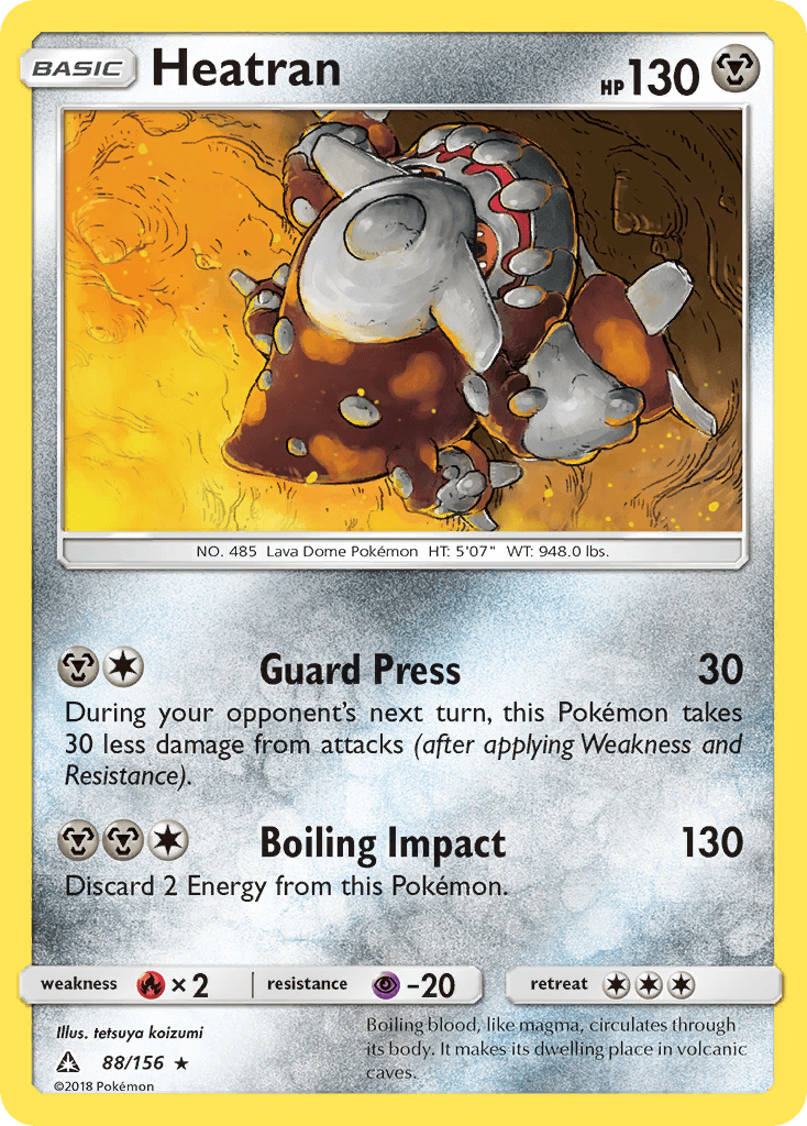 Heatran, Ultra Prism 88