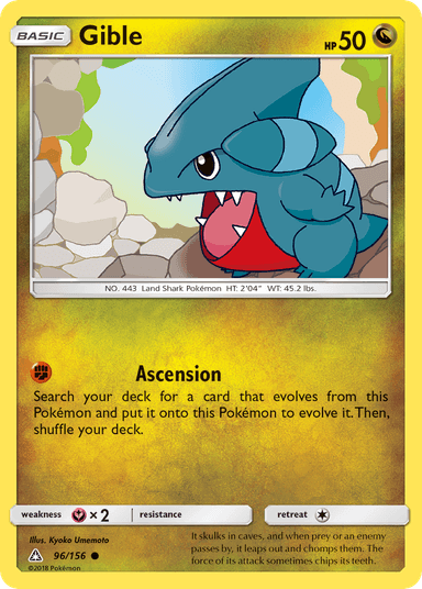 Gible, Ultra Prism 96