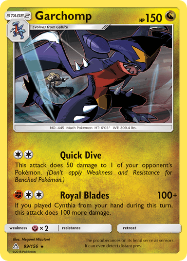 Garchomp, Ultra Prism 99