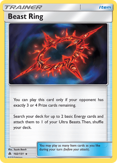 Beast Ring, Forbidden Light 102