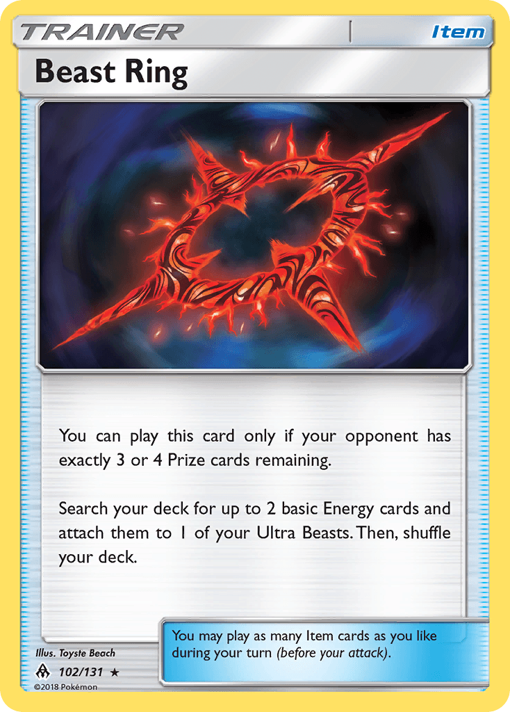 Beast Ring, Forbidden Light 102