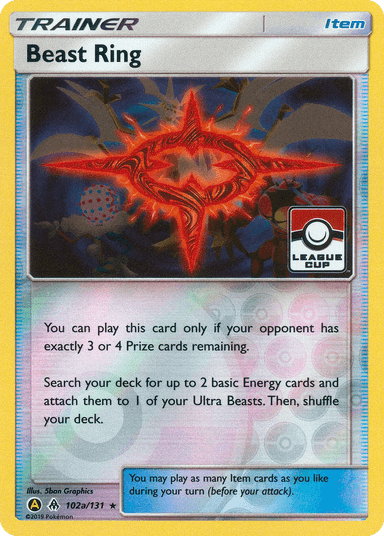 Beast Ring, Forbidden Light 102a